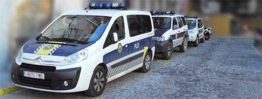 Vehículos Policía Local de Dénia